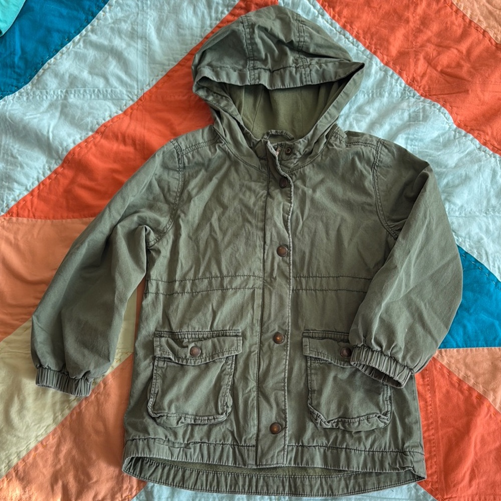 Old Navy Green hooded jacket